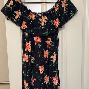 Floral short dress